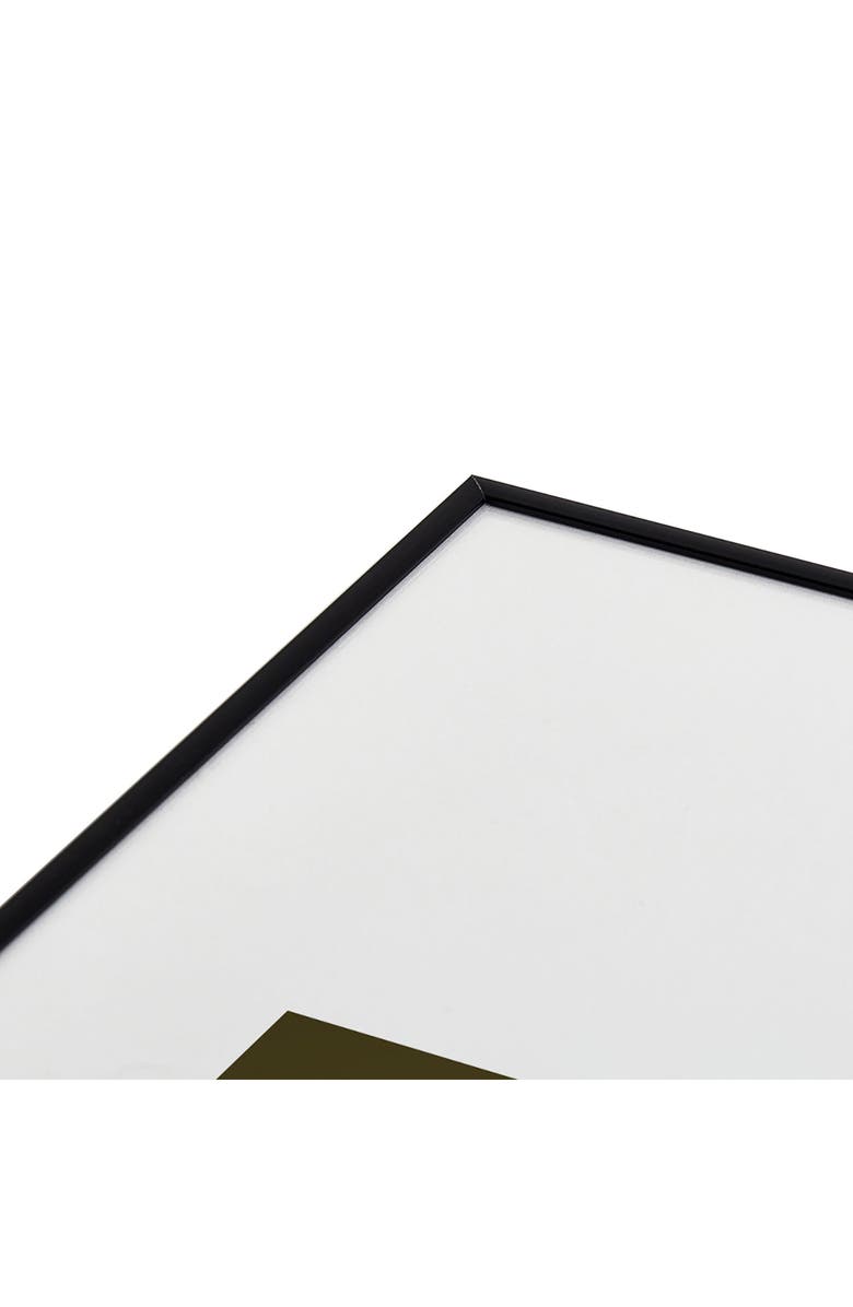 Deny Designs Simple Vase Modern Still Life Framed Wall Art, Alternate, color, Black Tones