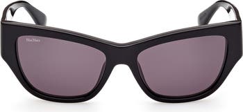 Max Mara 56mm Geometric Sunglasses | Nordstrom display picture 1