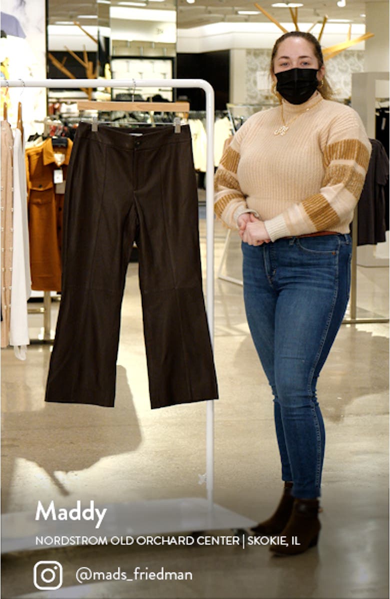 Leather Flare Pants, sales video thumbnail