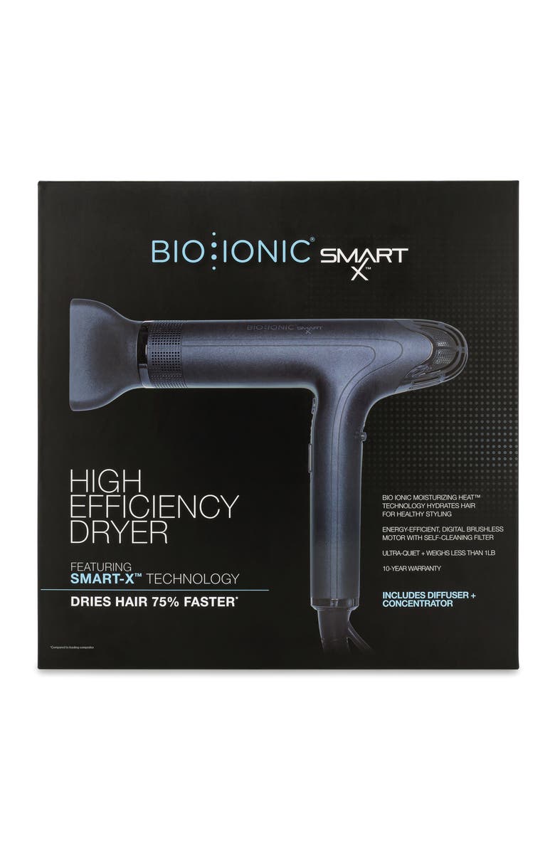 Bio Ionic SMART-X High Efficiency Dryer + Diffuser, Alternate, color, Blue