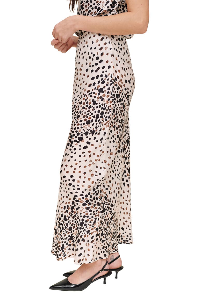 Painted Spots Bias Cut Maxi Skirt, Alternate, color, PAINTED SPOTS PRINT