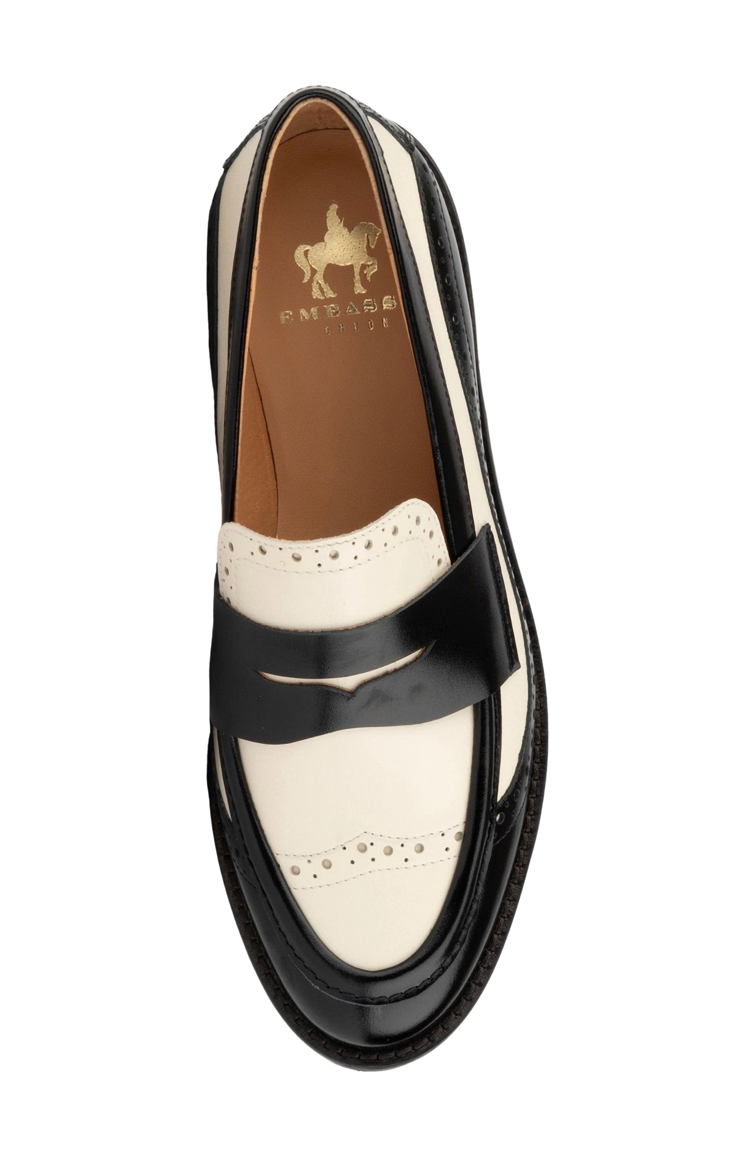 Angelina Penny Loafer, Alternate, color, BLACK