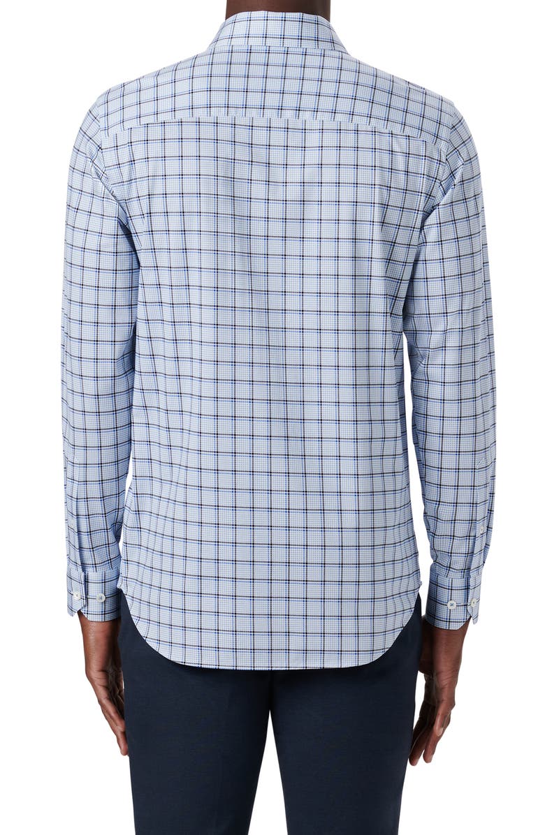 Bugatchi OoohCotton<sup>®</sup> Check Button-Up Shirt, Alternate, color, 