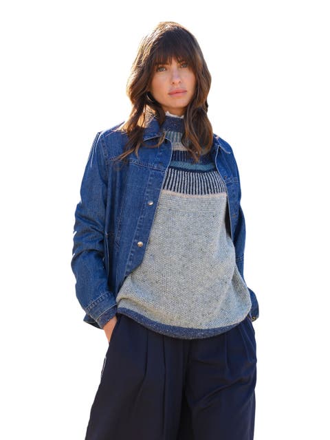 Statement Donegal Wool Sweater