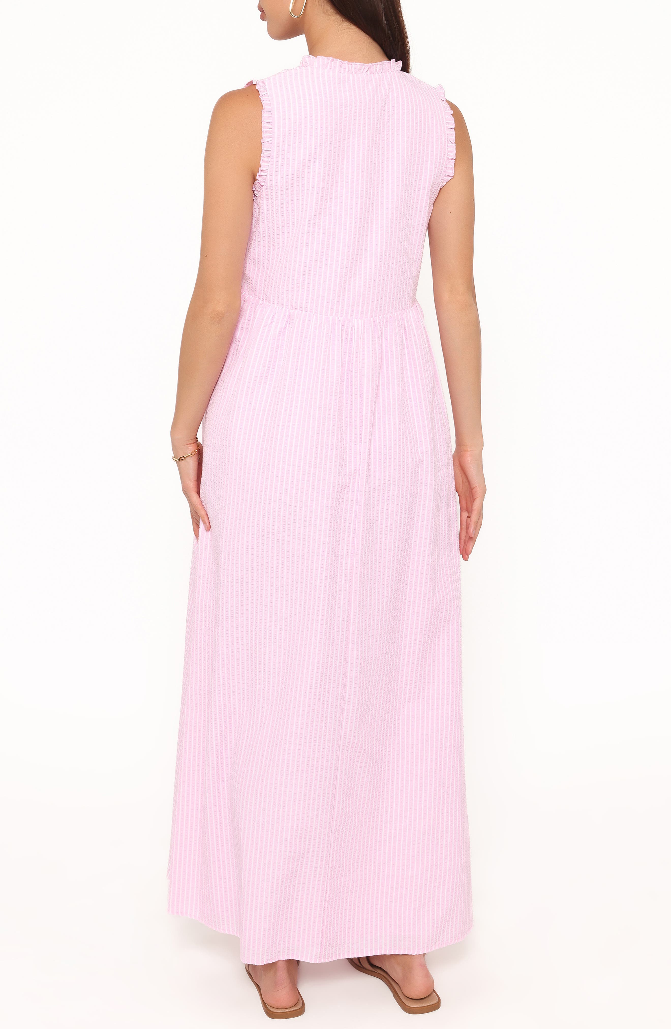 Kalan Ruffle Trim Maxi Dress - image 2