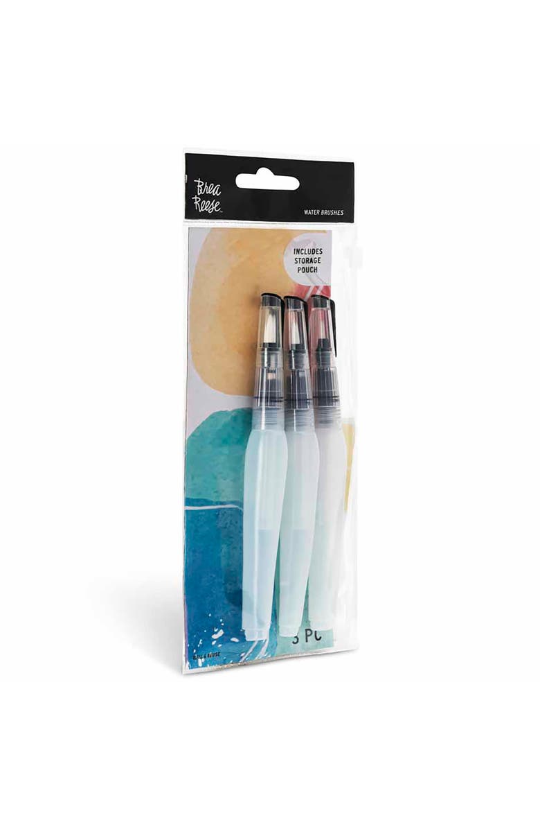 Brea Reese Brush Set Water 3Pc Builtin Water Reservoir, Alternate, color, Clear