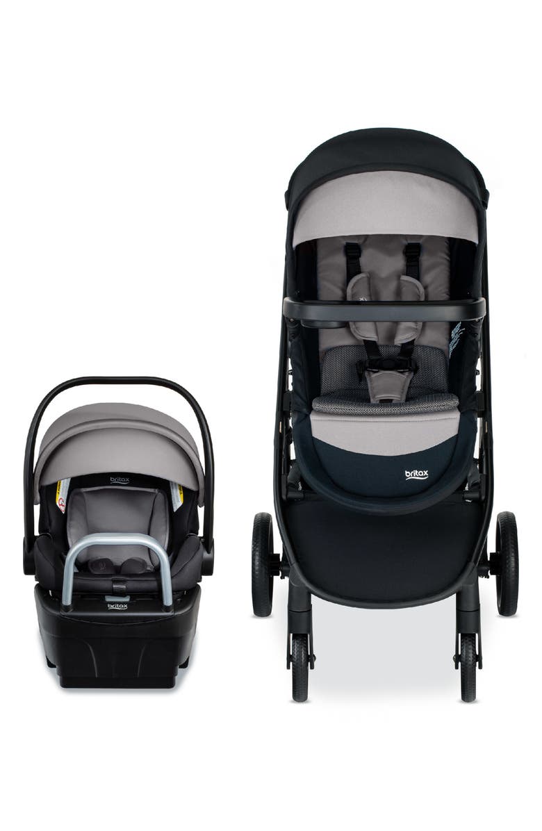 Britax Willow<sup>®</sup> Brook<sup>®</sup> S+ Stroller & Car Seat Travel System, Alternate, color, Graphite Onyx