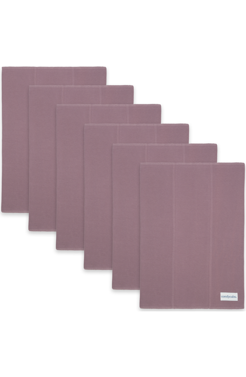 Cotton Burp Cloths - Pack of 6