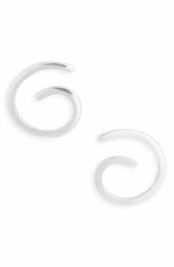 Spiral Stud Earrings
