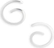 Karine Sultan Spiral Stud Earrings