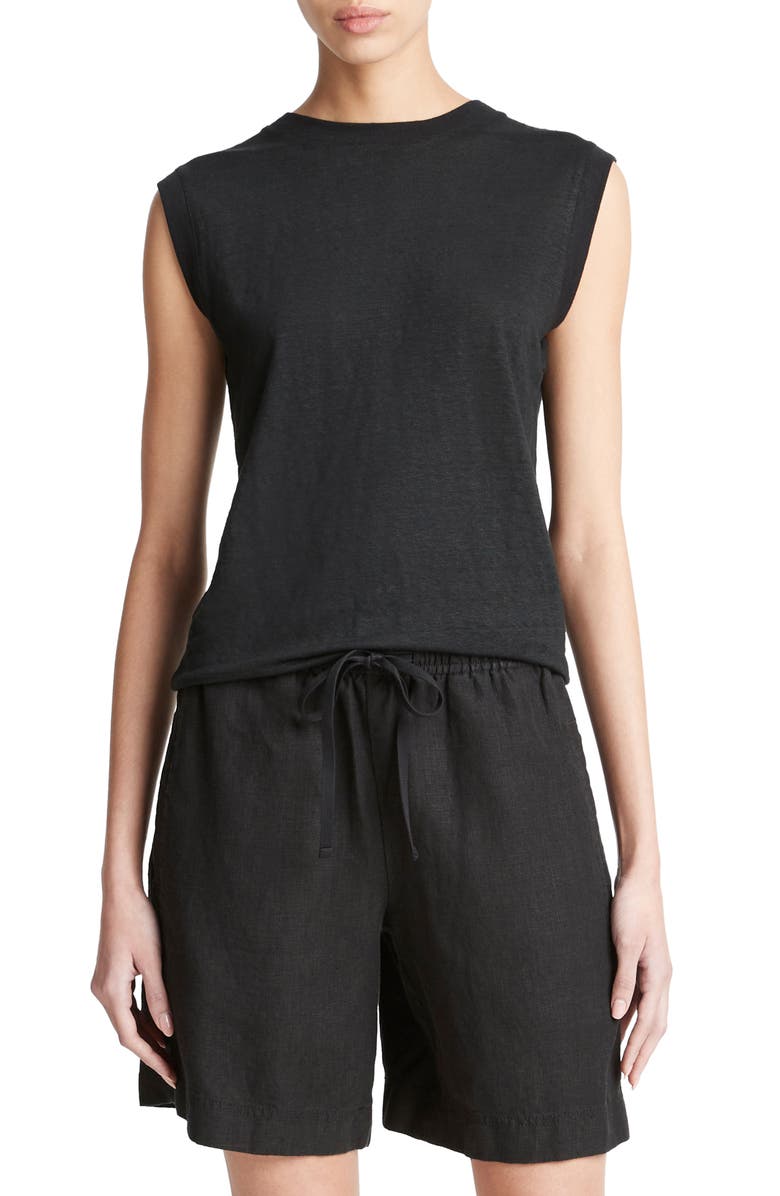 Vince Linen Muscle Tee, Main, color,