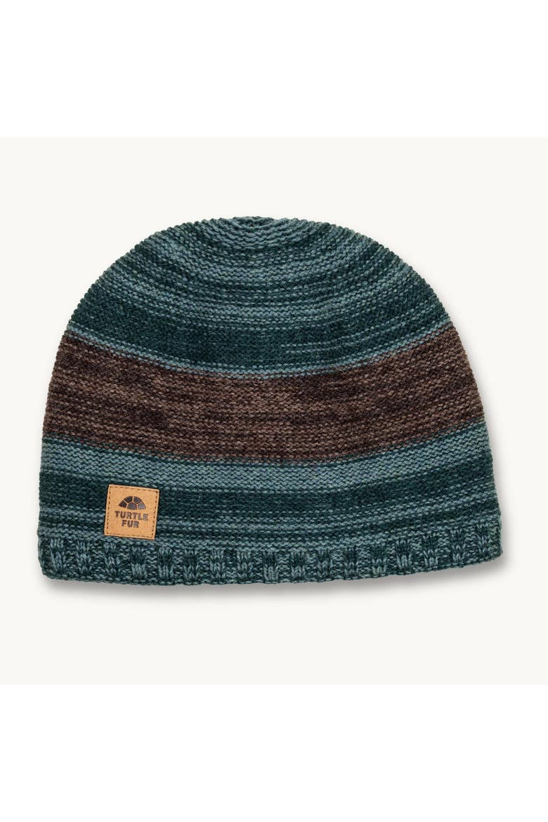 Rufus Lambswool Beanie, Main, color, Evergreen