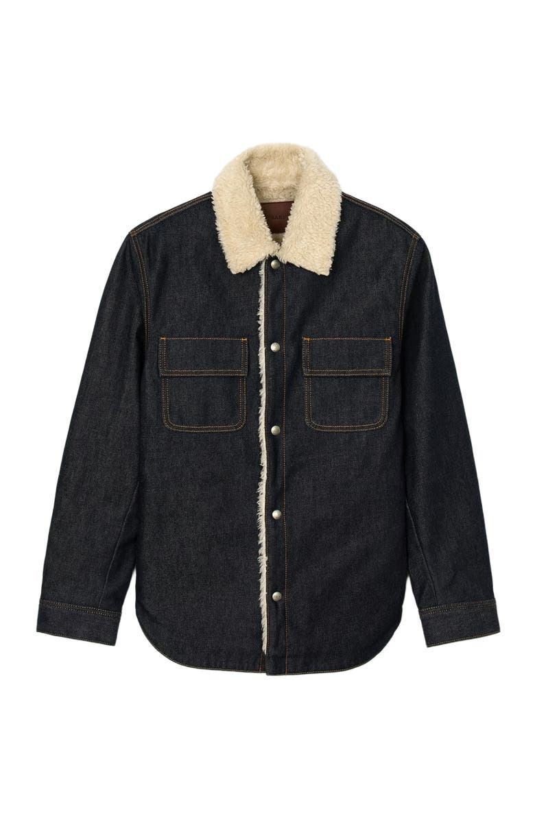 SANDRO Denim jacket, Alternate, color, Raw-Denim