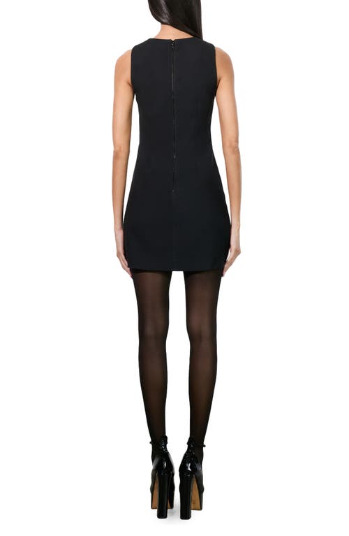 Alice And Olivia Alice And Oliva X The Beatles Clyde Mini Shift Dress In Fab Four