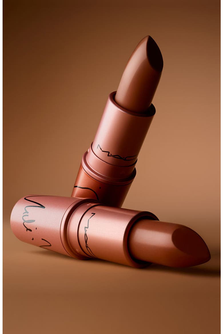 MAC x Nicki Minaj Lipstick (Limited Edition), Alternate, color, NICKIS NUDE