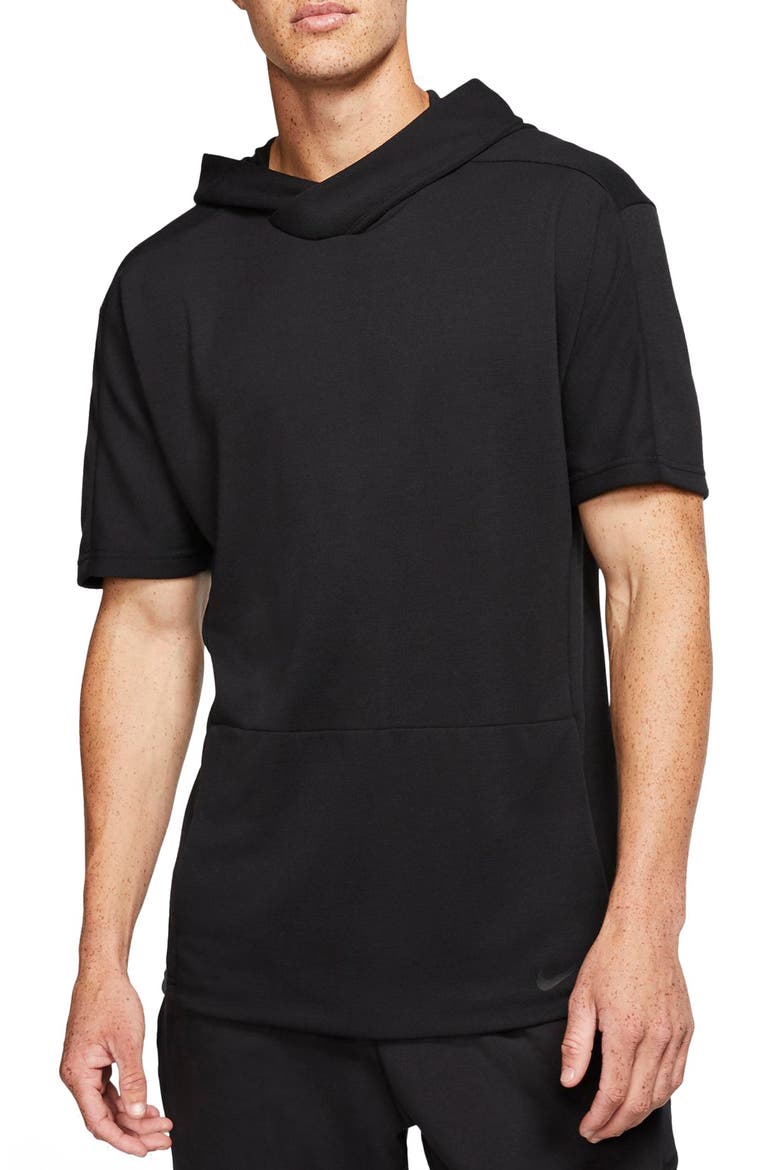 Yoga Dri-FIT Hyperdry Hoodie, Main, color, BLACK