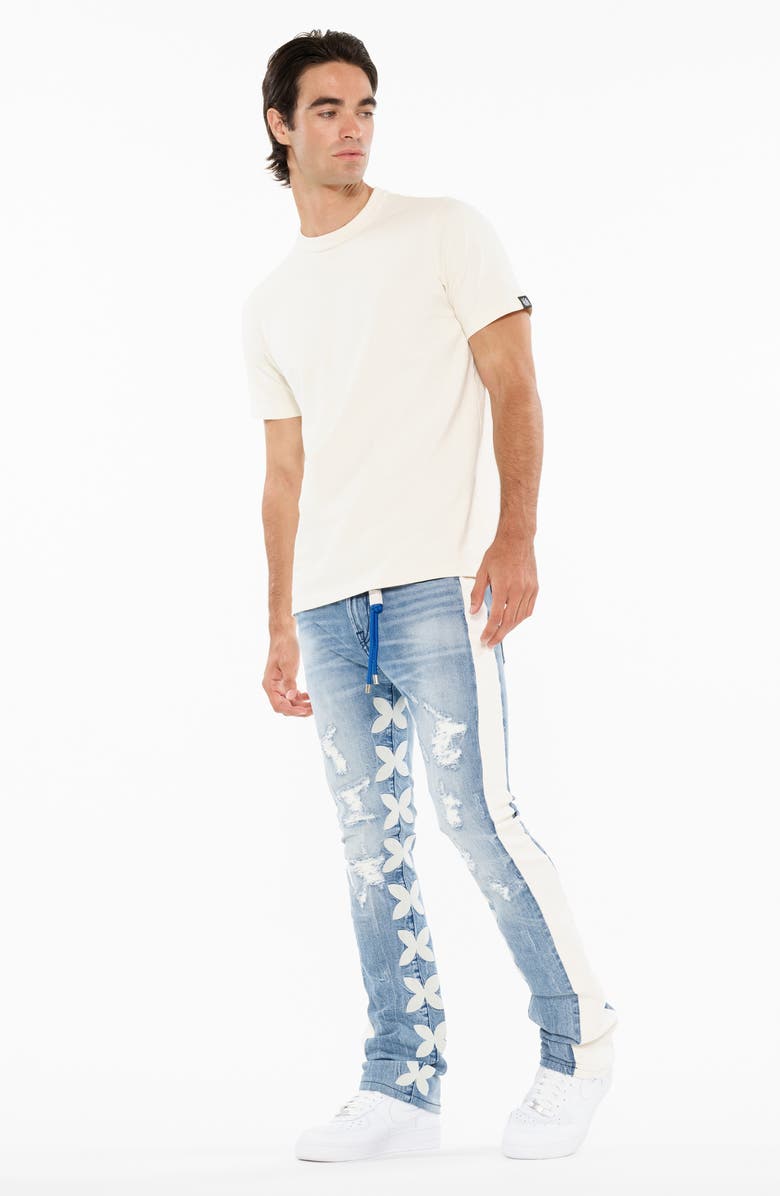 Cult of Individuality Lenny Ripped Bootcut Jeans, Alternate, color, 