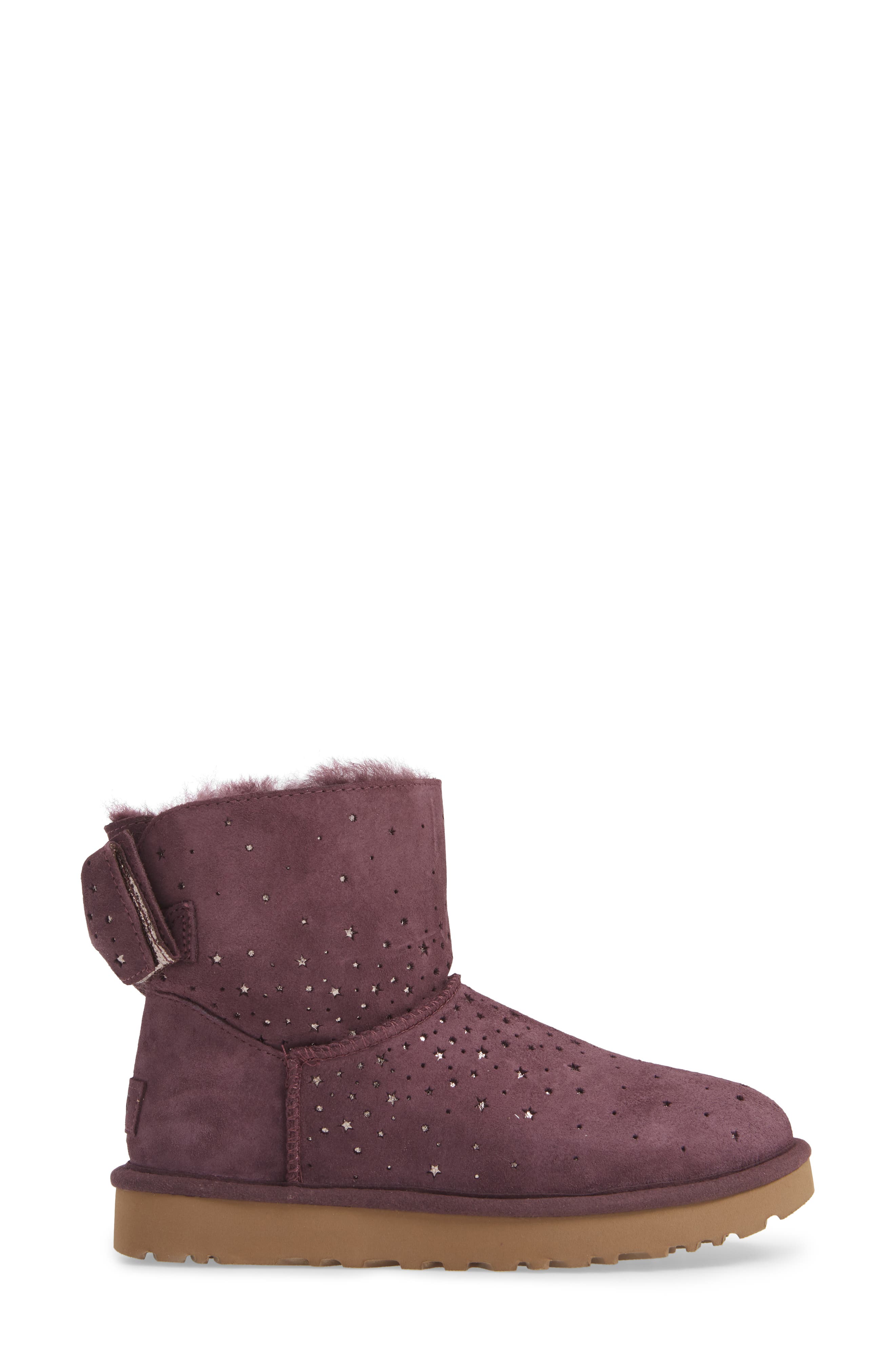 Stargirl Bow Mini Bootie, Alternate, color, PORT
