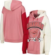 GAMEDAY COUTURE Women's Gameday Couture Cardinal Arkansas Razorbacks Hall of Fame Colorblock Pullover Hoodie