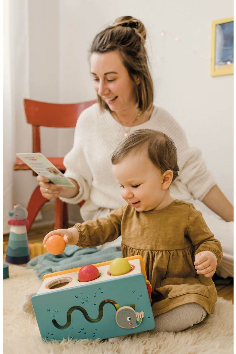 Little Castle Pound and Roll Toy, Alternate, color, Turquoise