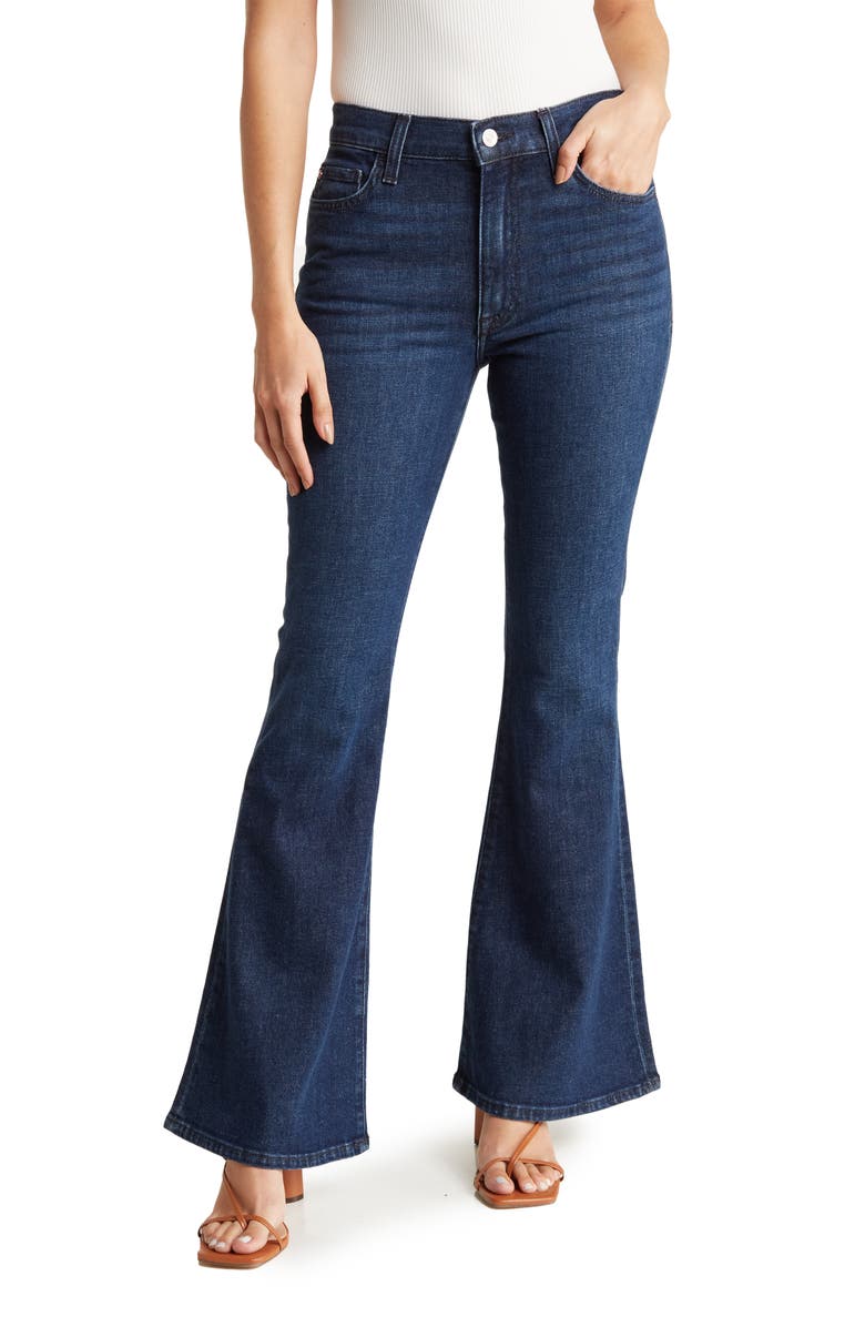 Hudson Jeans Heidi High Waist Flare Leg Jeans, Main, color, 