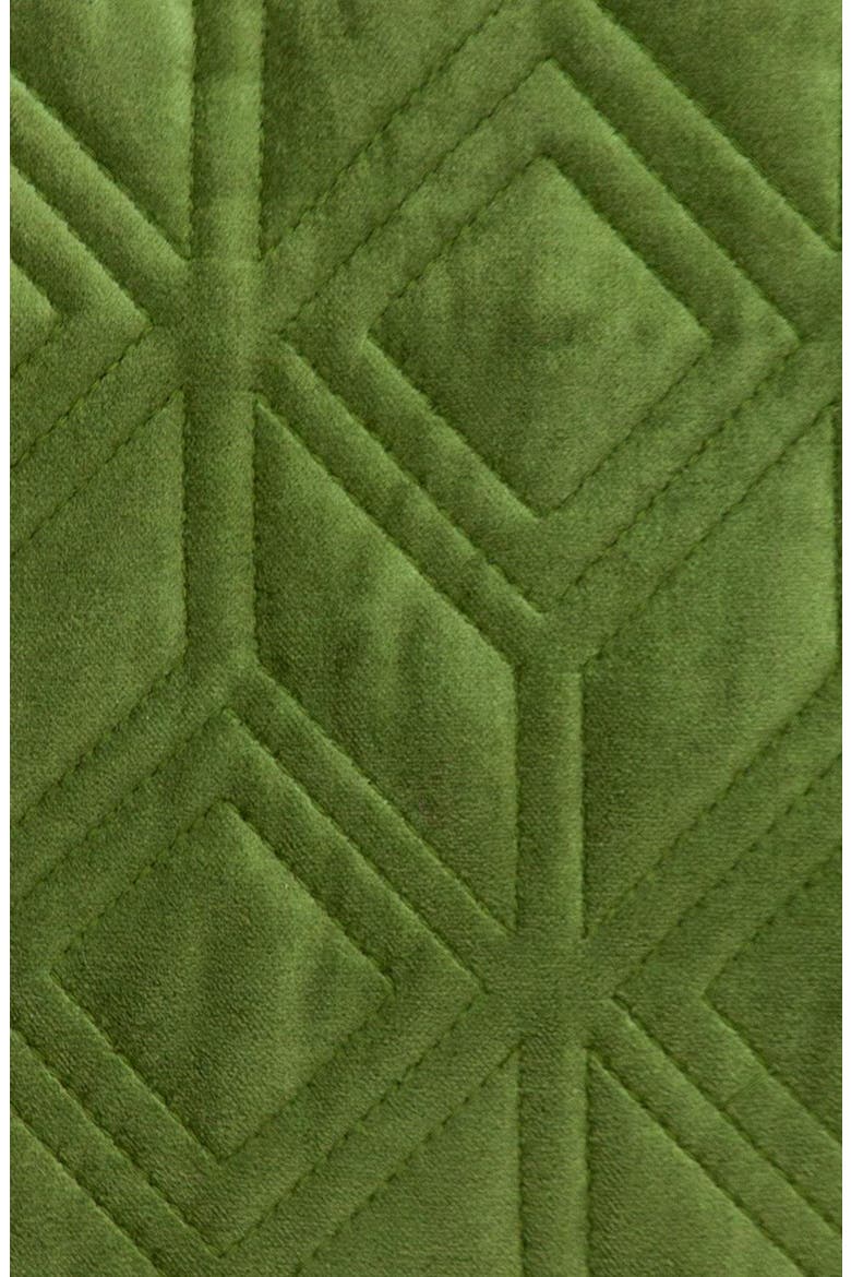 Tufted Velvet Throw Pillow, Alternate, color, OLIVE