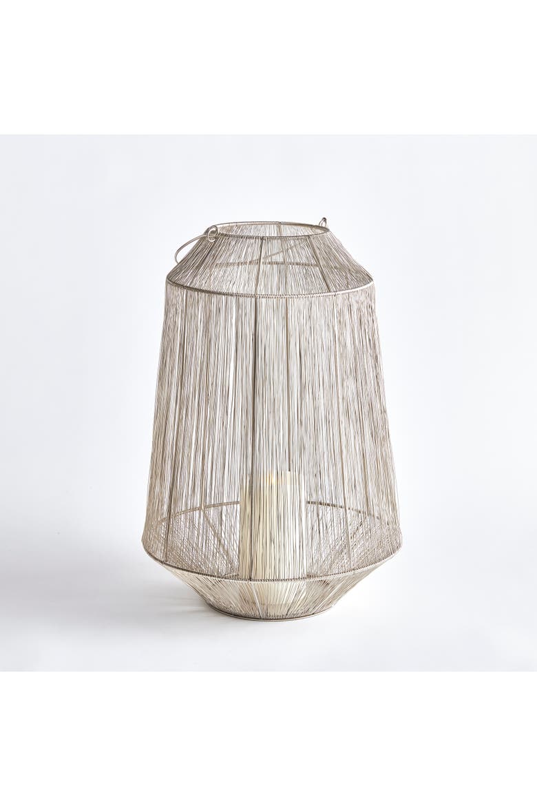 Elwin Large Lantern Cover, Alternate, color, Silver