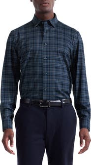 Bugatchi Jules OoohCotton® Plaid Button-Down Shirt