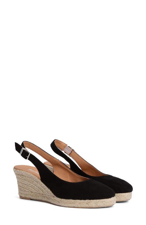 Hazel Slingback Espadrille Wedge Sandal (Women)