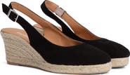 Barbour Hazel Slingback Espadrille Wedge Sandal