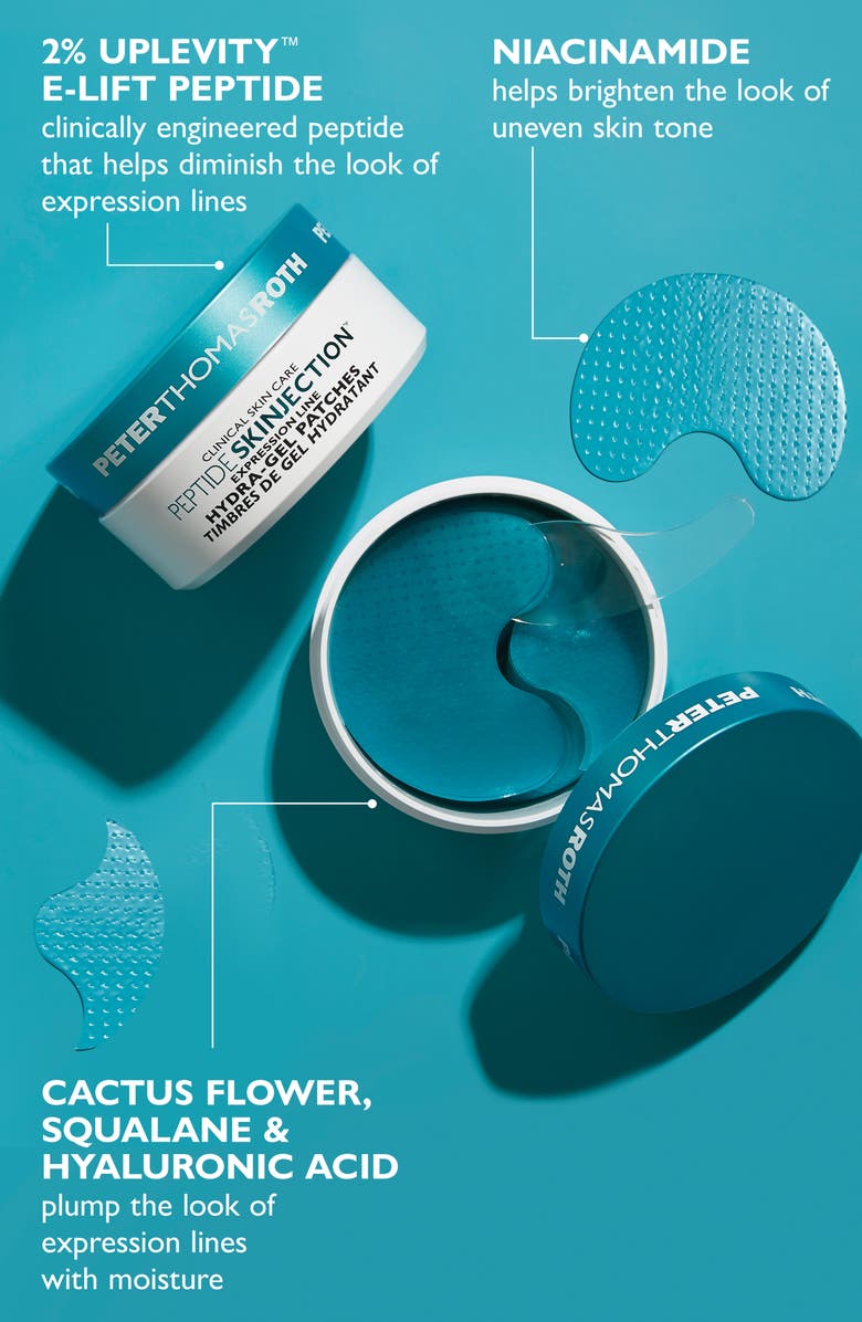 Peter Thomas Roth Peptide Skinjection Expression Line Hydra-Gel Patches, Alternate, color, 