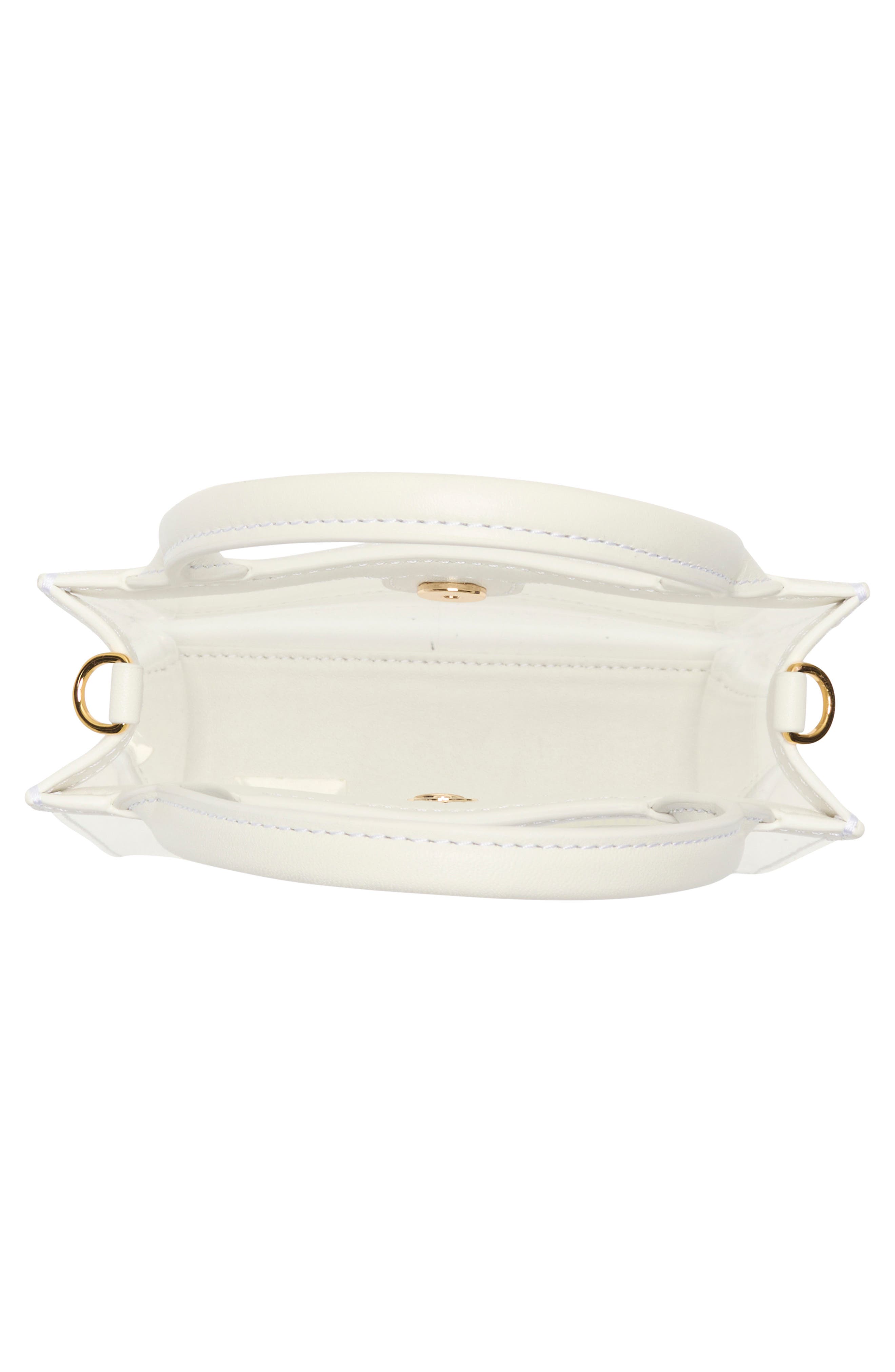 Veronica Beard Small Clear Shopper, Alternate, color, Transparent/ Off White