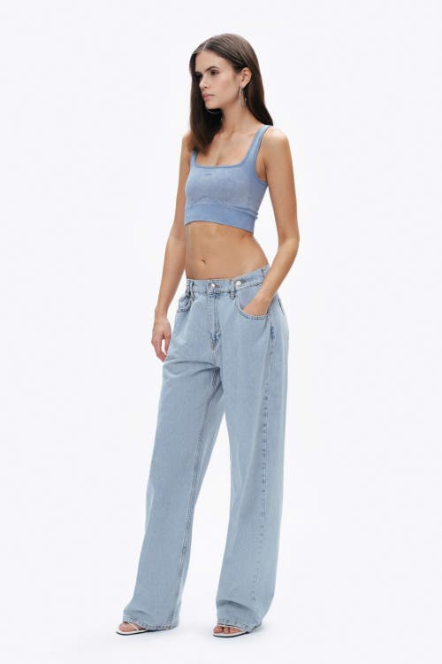 NOCTURNE NOCTURNE RIBBED CROP TOP