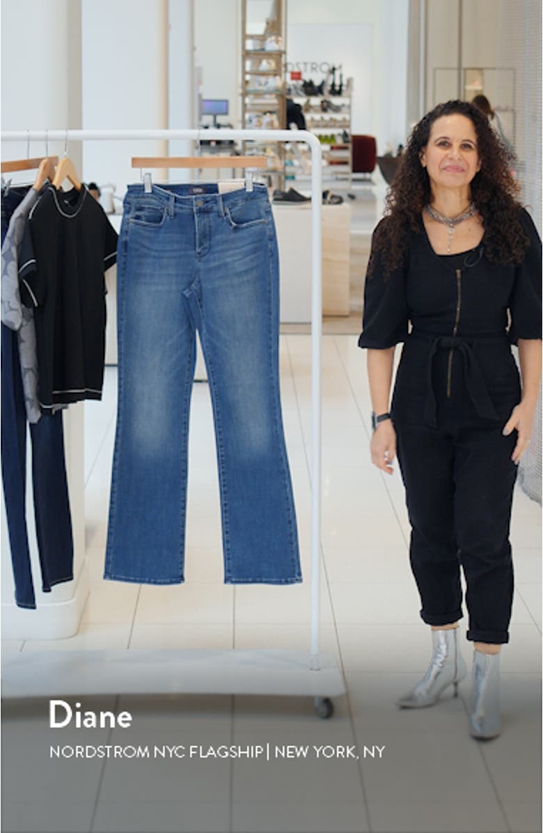 Barbara High Waist Bootcut Jeans, sales video thumbnail
