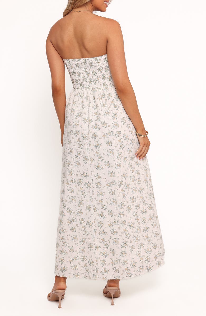 Petal & Pup Nesta Strapless Maxi Dress, Alternate, color, Floral