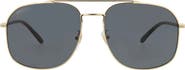 Gucci 59mm Aviator Sunglasses