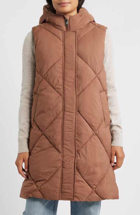 Sam Edelman Quilted Hooded Puffer Vest