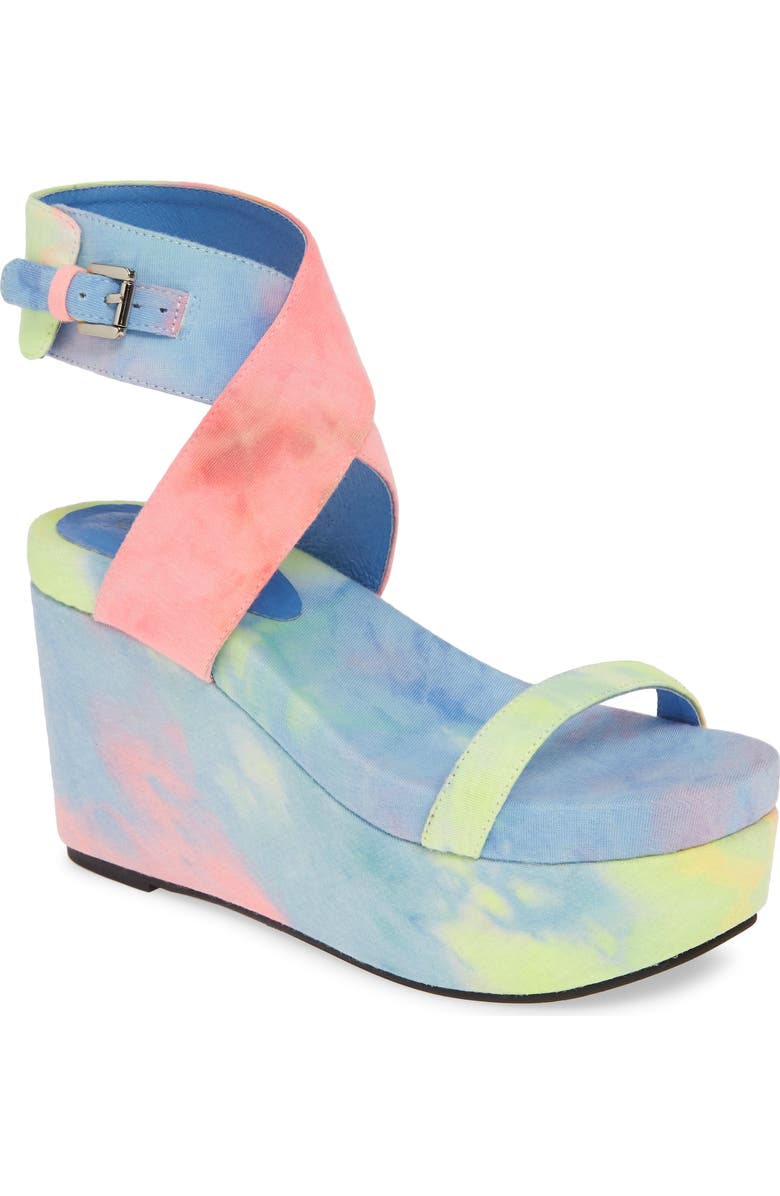 Jeffrey Campbell Kalli Platform Wedge Sandal, Main, color,