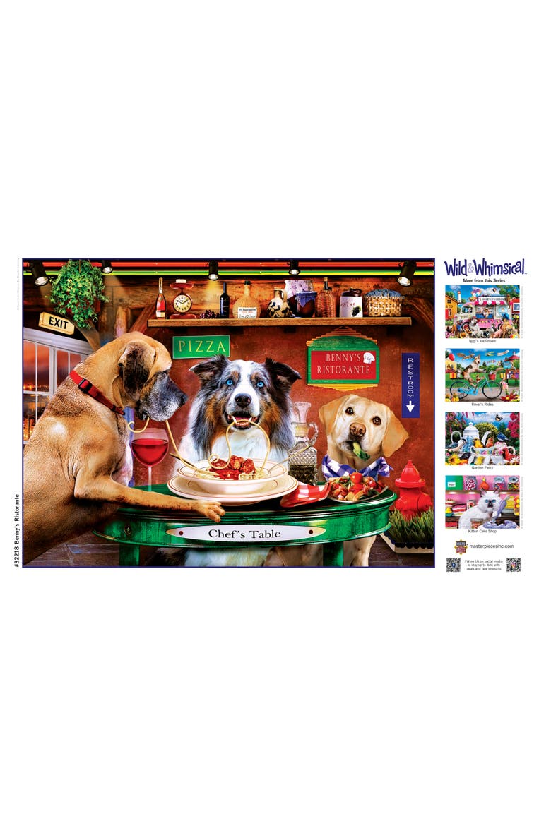 Benny's Ristorante 300 Piece Puzzle, Alternate, color, Multicolor