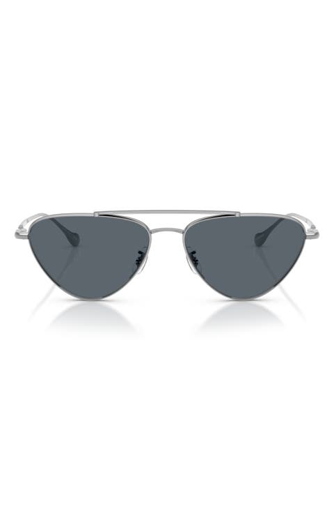 56mm Jil Sander Edition 1 Cat Eye Sunglasses
