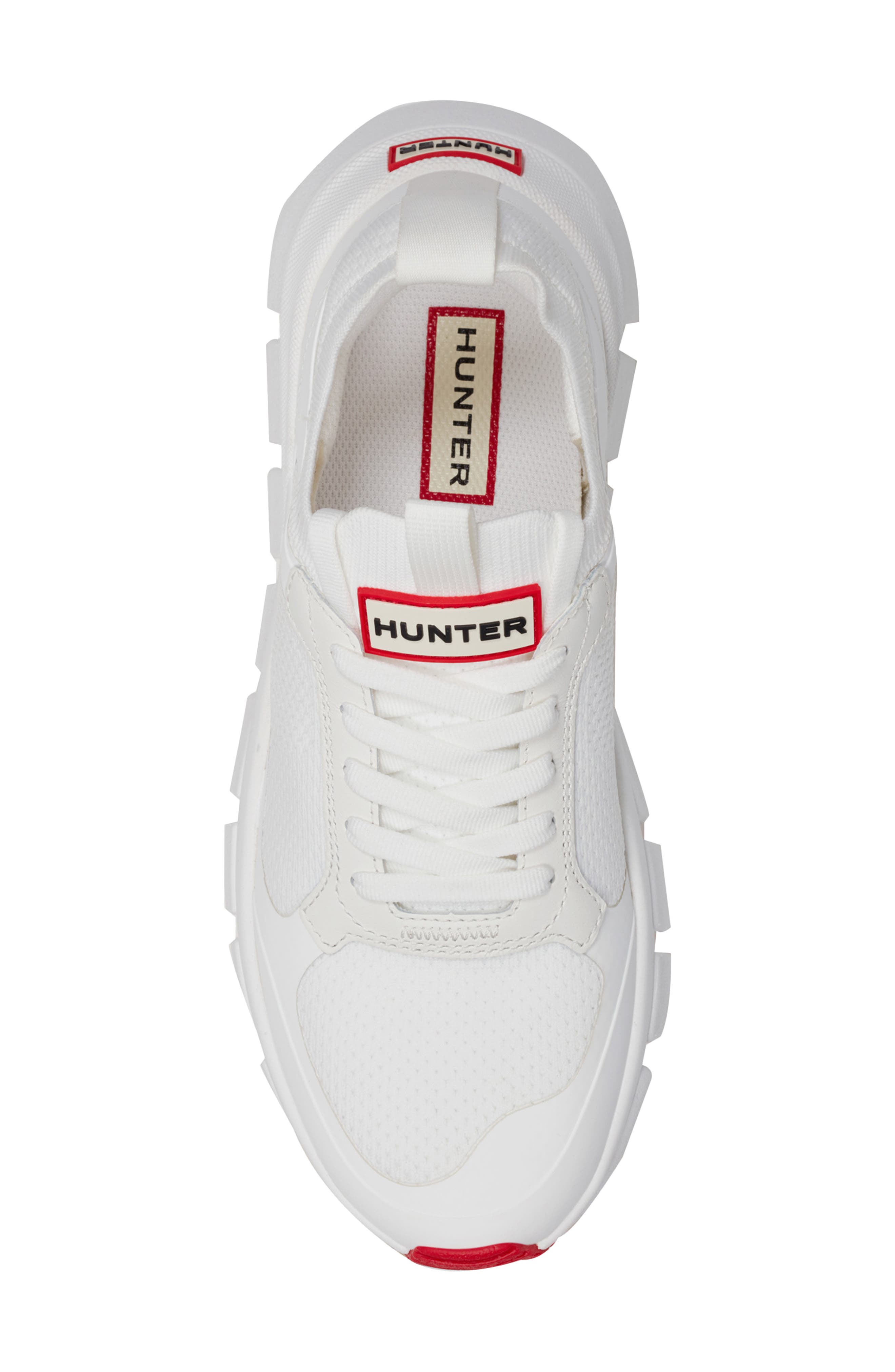 Hunter Irena Sneaker, Alternate, color, White