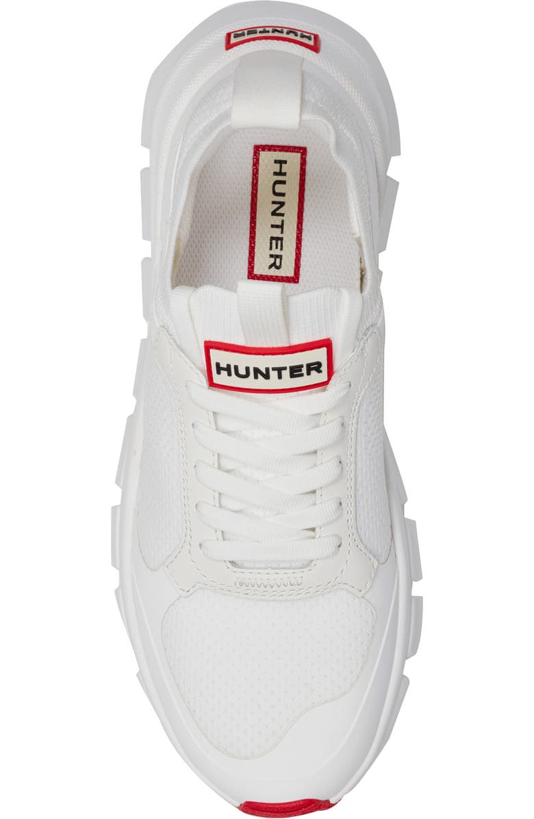 Hunter Irena Sneaker, Alternate, color, White