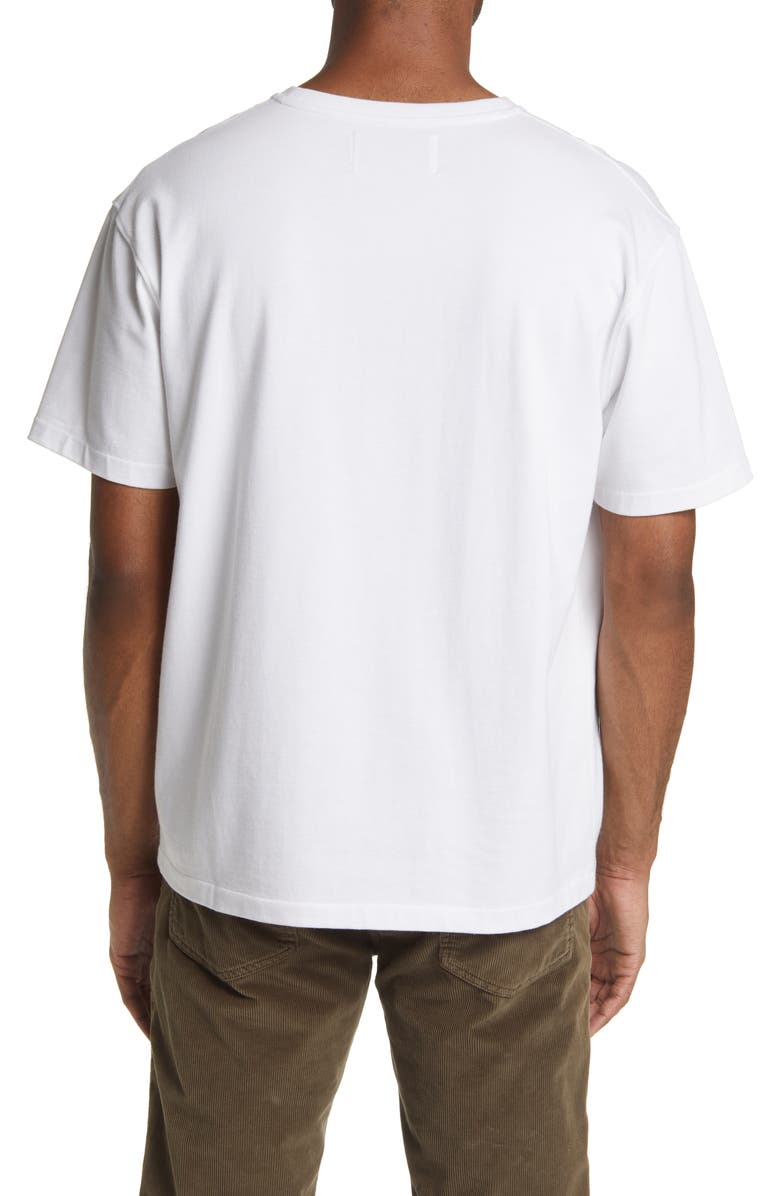 FRAME Monogram Cotton Graphic Tee, Alternate, color, 