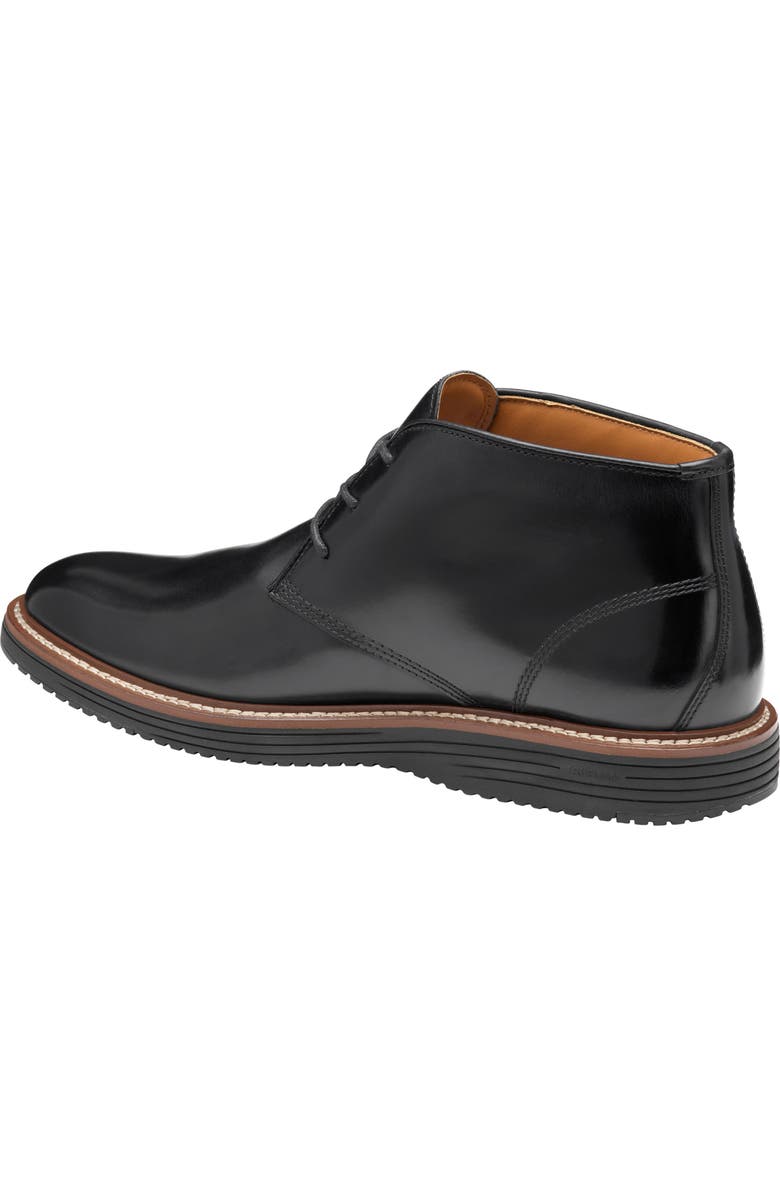Johnston & Murphy Upton Chukka, Alternate, color, Black Full Grain