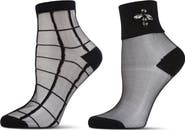 MeMoi Assorted 2-Pack Ankle Socks