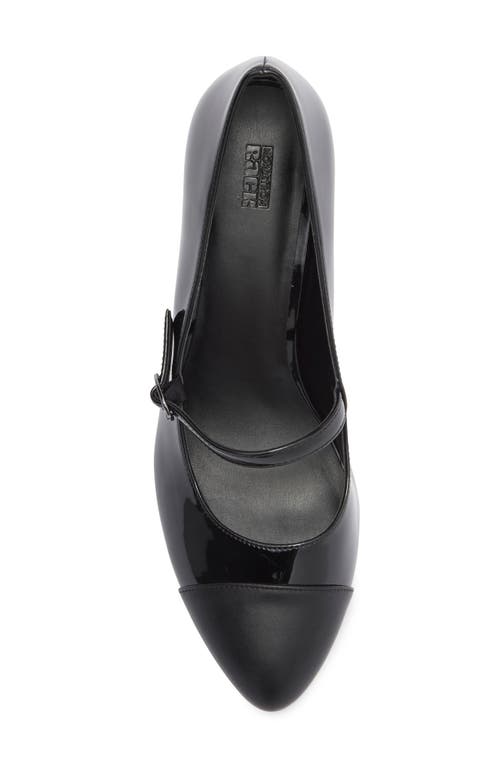 Nordstrom Rack Jackie Cap Toe Mary Jane Pump In Black