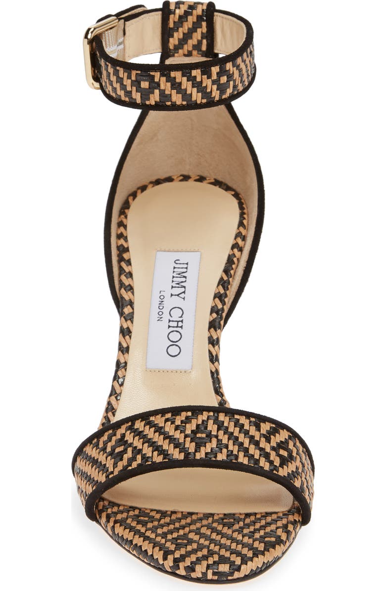 Jimmy Choo Edina Ankle Strap Sandal, Alternate, color,