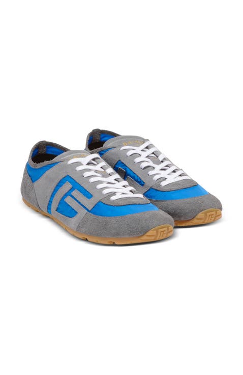 Racer 45 trainers in suede and nylon