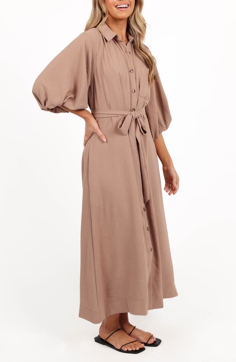 Petal & Pup Zanita Midi Shirtdress, Alternate, color,