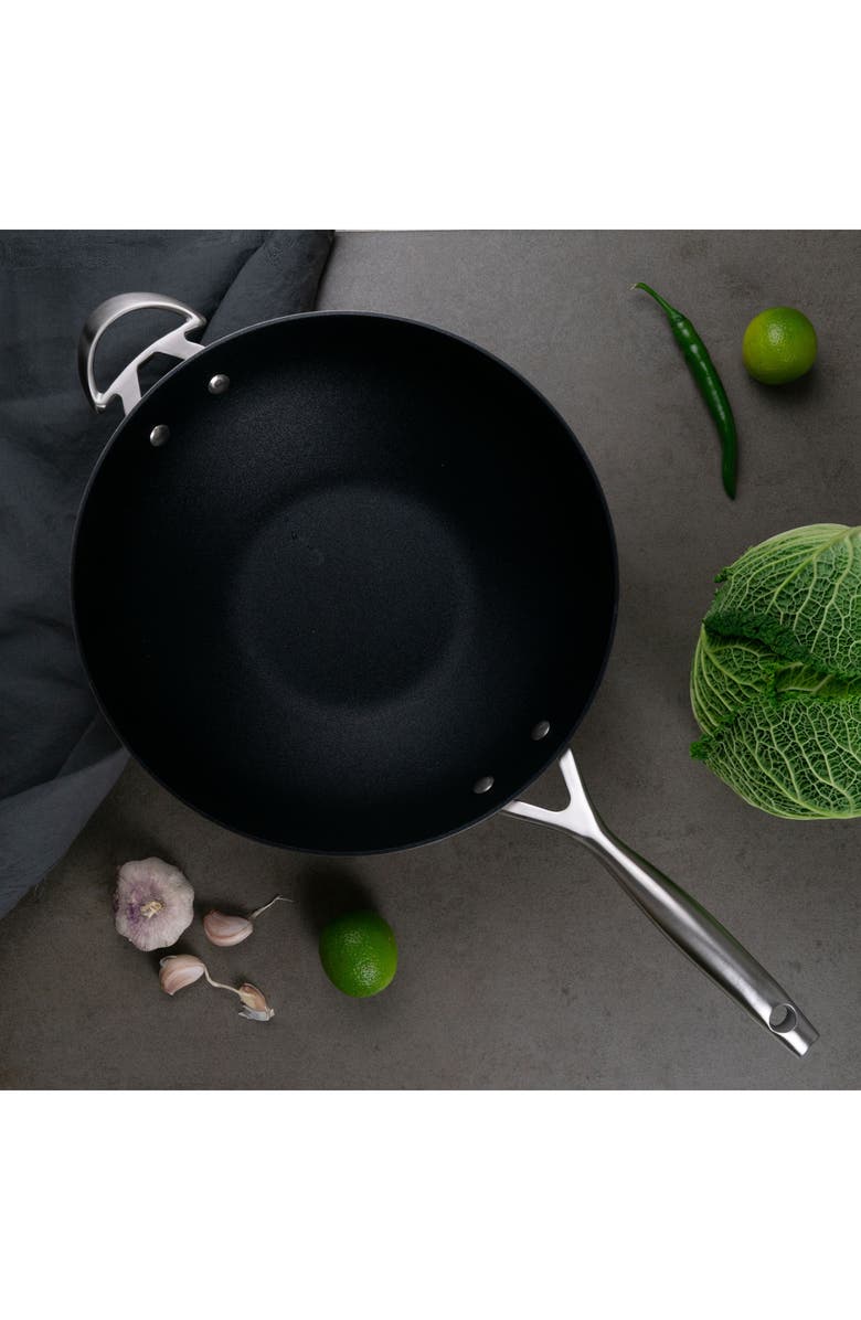 Scanpan CS+ 12.5-Inch Nonstick Wok, Alternate, color, Silver